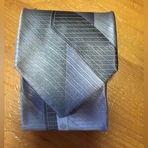 Alberto Zerra Gray Striped Tie
